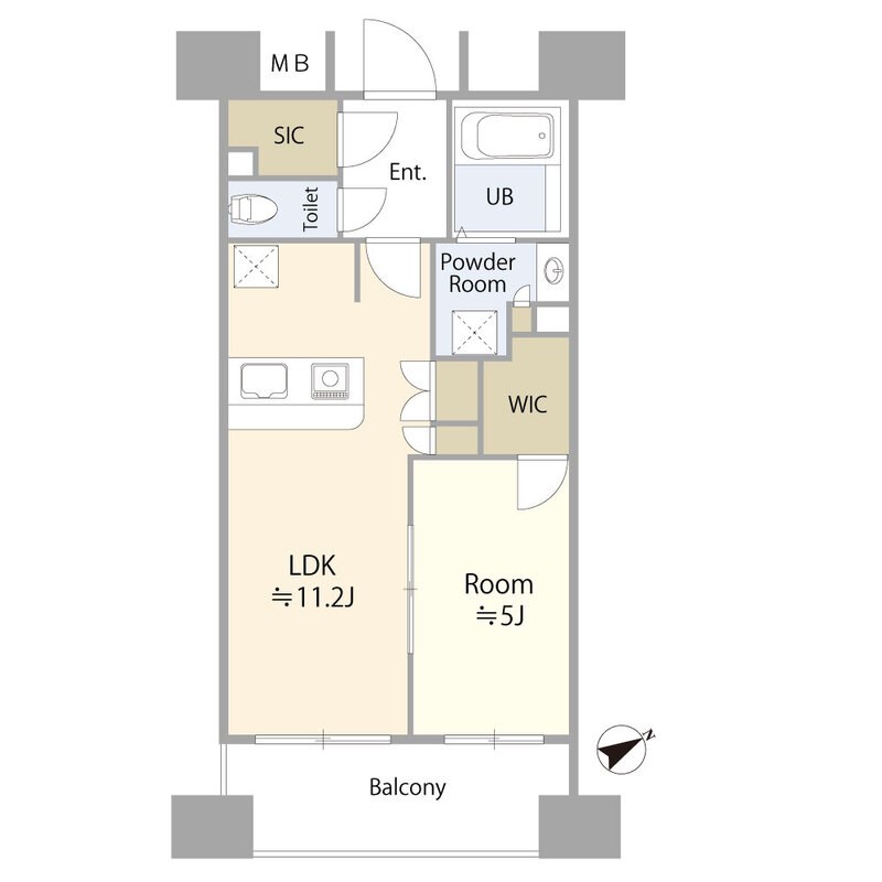 パークハウス八丁堀リバーサイド 間取り