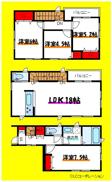 Kolet小台 間取り