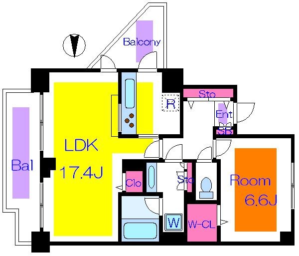 アコール北千住 間取り