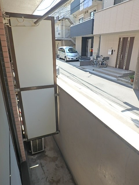 フラワーマンション ベランダ