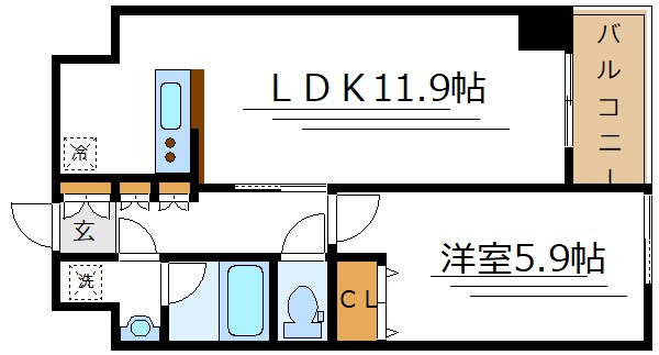 アンティニティ　アヤセ 間取り