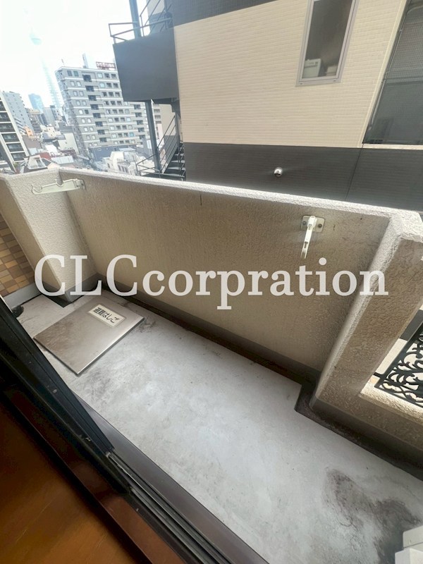 モアシティ浅草 ベランダ