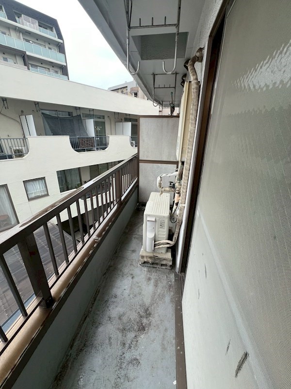 メルシービル  ベランダ