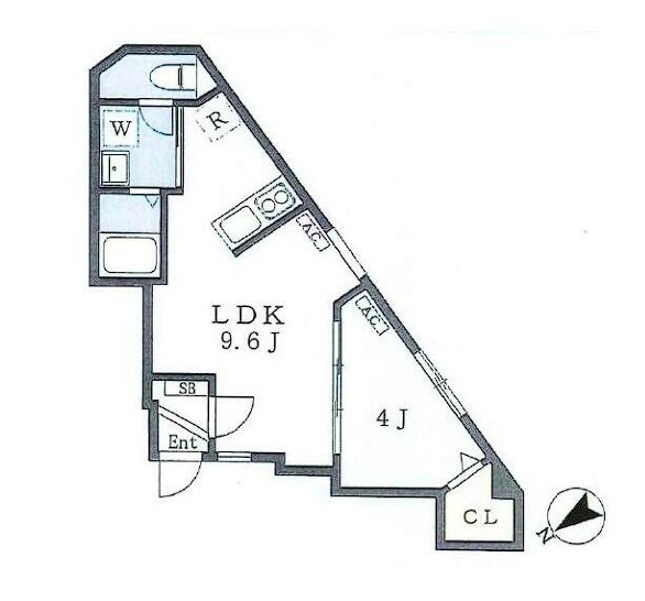 グランシャレー梅田 間取り