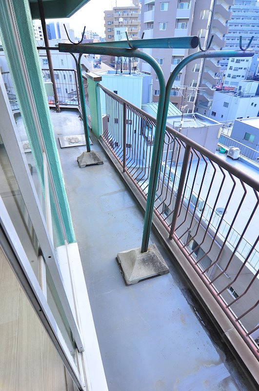 ミトモビル岳洋マンション ベランダ