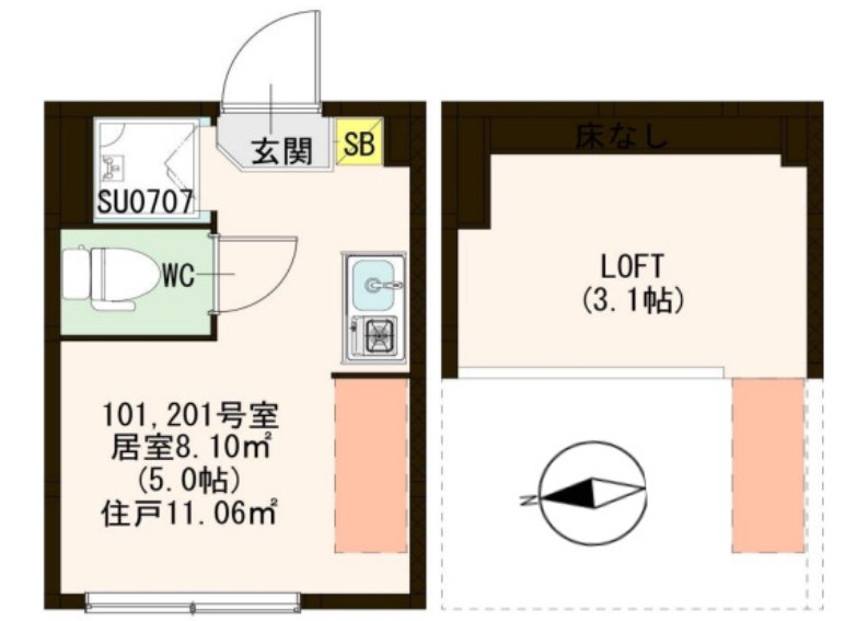 エクラール 間取り