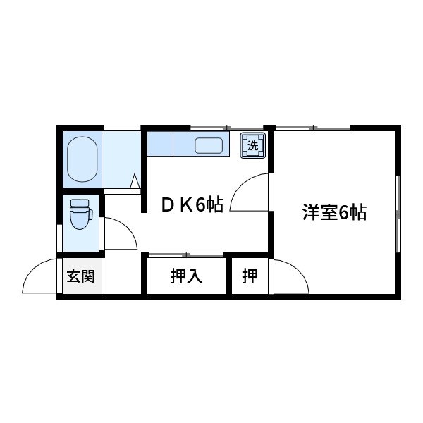 石川荘   間取り