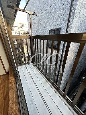 川上荘 ベランダ