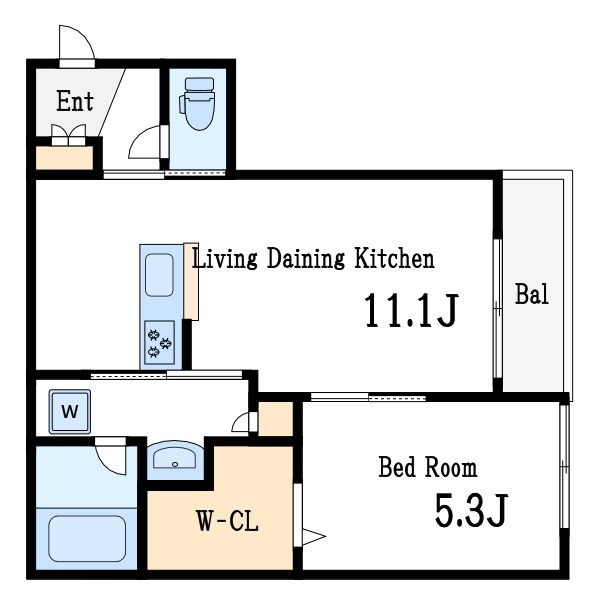 （仮称）東瑞江１丁目メゾン 間取り図