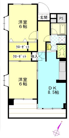 テラスハウス吉田 間取り
