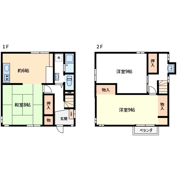 欠真間1丁目戸建 間取り