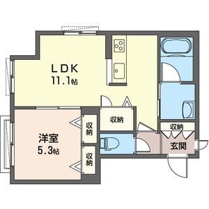 OLIVEⅡ 間取り図
