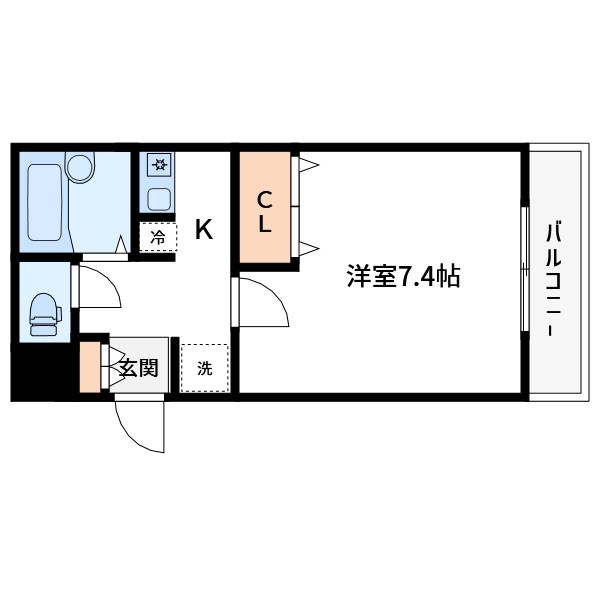 サウスブリーズ  間取り図