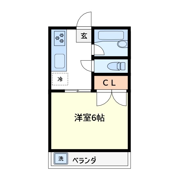 杉山ビル  間取り