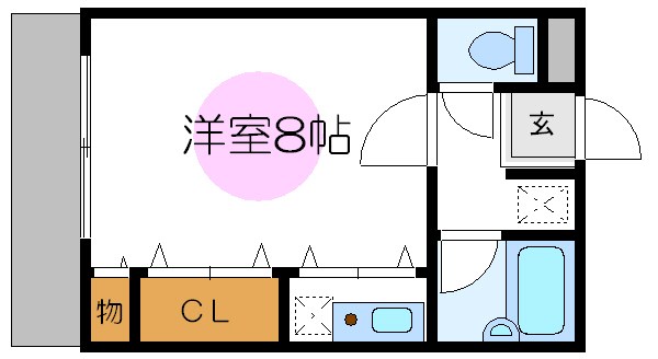 サンクレア 間取り図