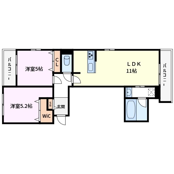 へーベルメゾン町屋１丁目 間取り