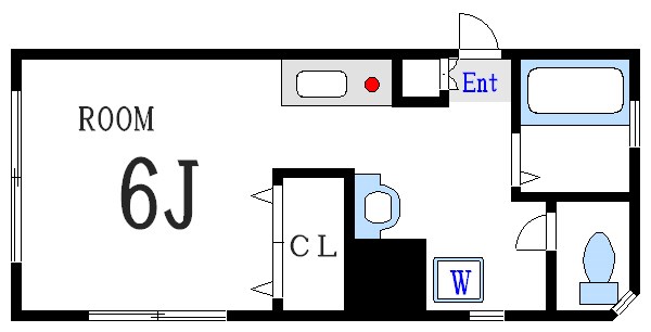 ポワール一之江 間取り図