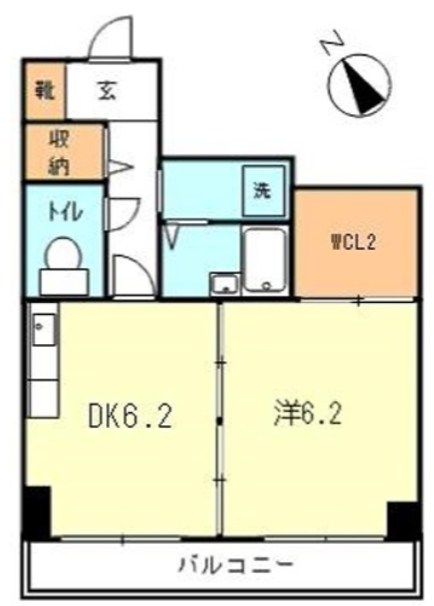 Ｋｏｕｒｔ　Ｋ1    間取り図