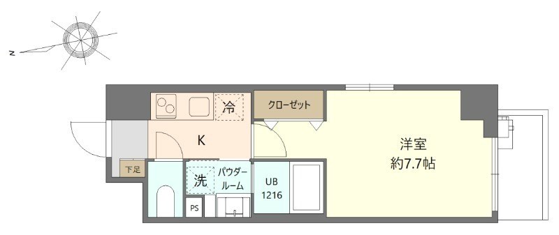 コンフォルト葛西 間取り