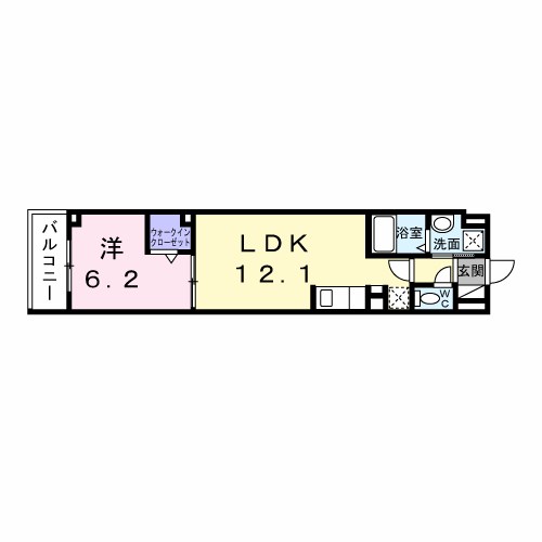 ＣＲＥＶＡＮＣＥ亀戸 303号室 間取り