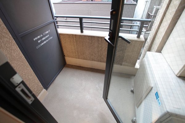 パークハビオ水天宮前 ベランダ