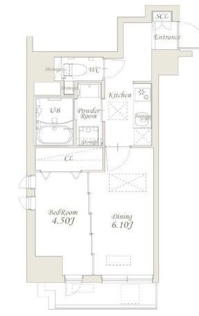 グランカーサ錦糸町 間取り