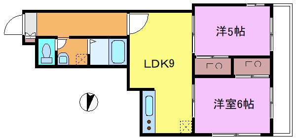 町屋レジデンス  間取り図
