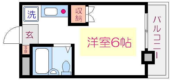 アーバンハイム江渡 間取り