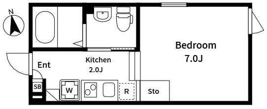 ALERO Yushima-South 間取り