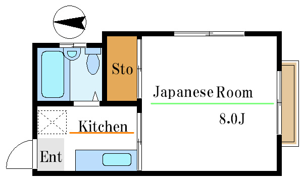 博青ビル  間取り