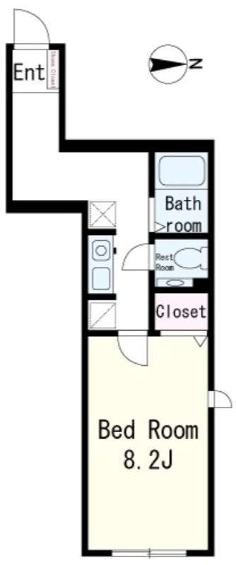 Kハイム 間取り図