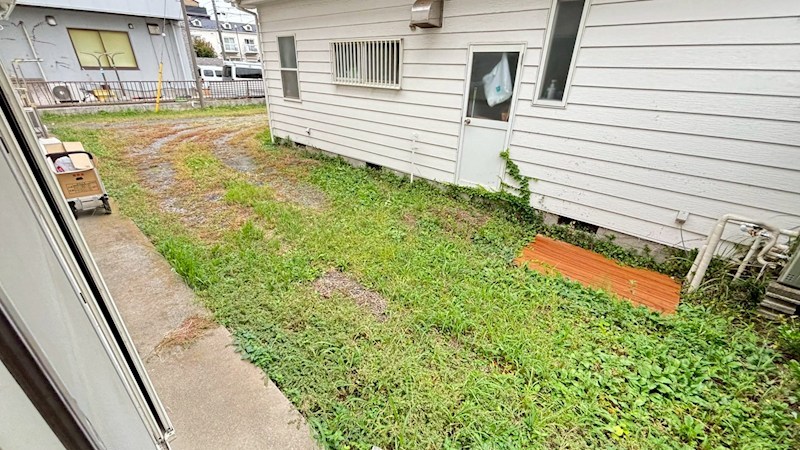 ホワイトゲーブル ベランダ