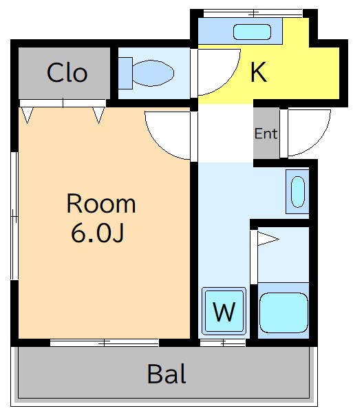 ボヌール・ムー  間取り