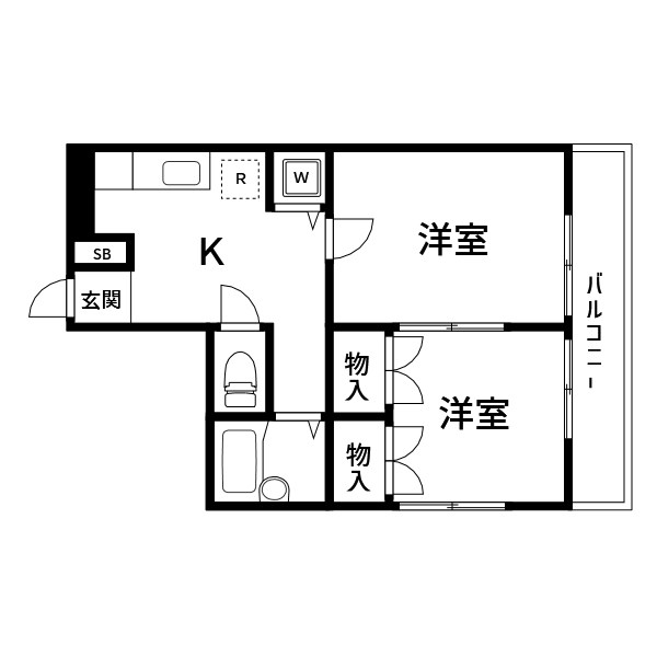 クリスタル和幸 間取り図
