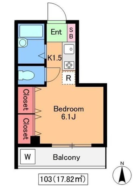 Ｍステージ東砂  間取り