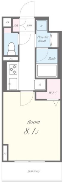 カリーノ鳥越  間取り