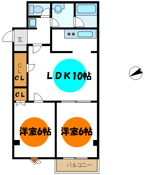 江上ビル 間取り図