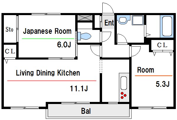 ハイネス北葛西 間取り図