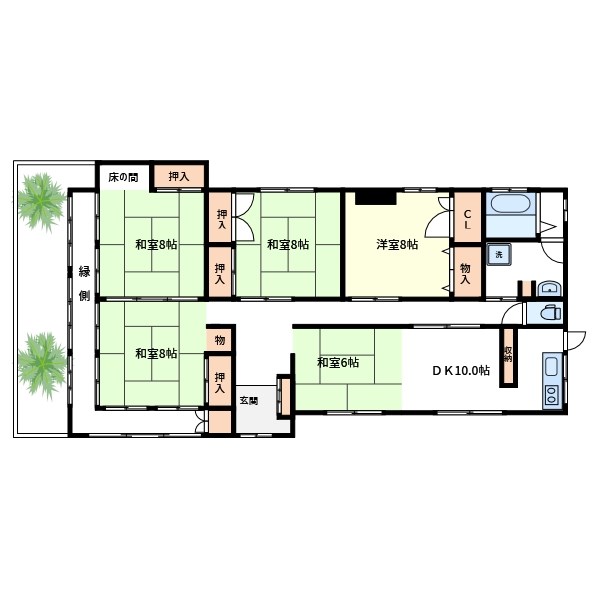 La　Vie　en　Rose 間取り