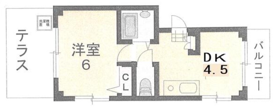 アネックス・パークサイド 間取り図