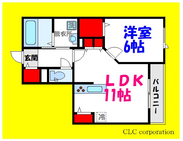 パステル・ブラン 間取り図
