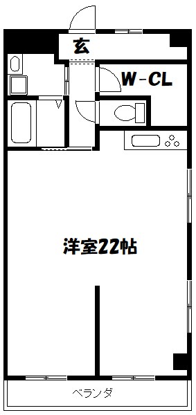 北小岩ワイエムガーデン   間取り図