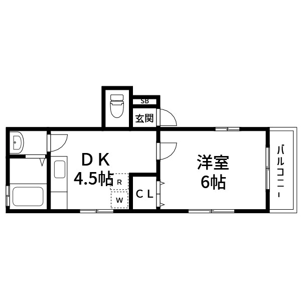 サンライトN 間取り図