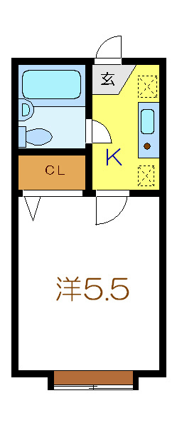 タウンコート篠崎Ａ 間取り