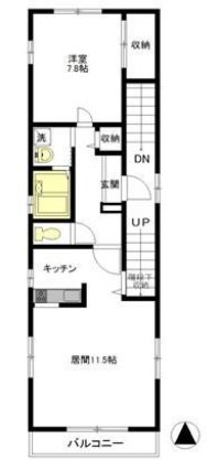 ソレイユ森下  間取り図