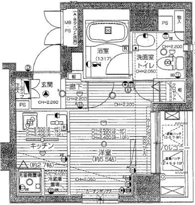 デュオスカーラ浅草国際通り 間取り