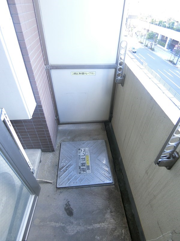 デュオスカーラ浅草国際通り ベランダ