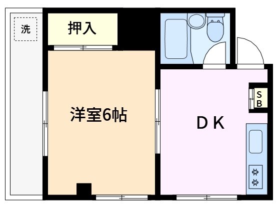 メルシービル  間取り