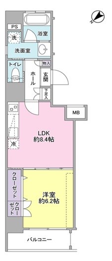 ＤＯＲＦ２１ ＳＵＭＩＫＡ 間取り