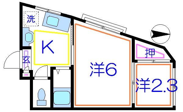 ヴィーヴル西新井 間取り